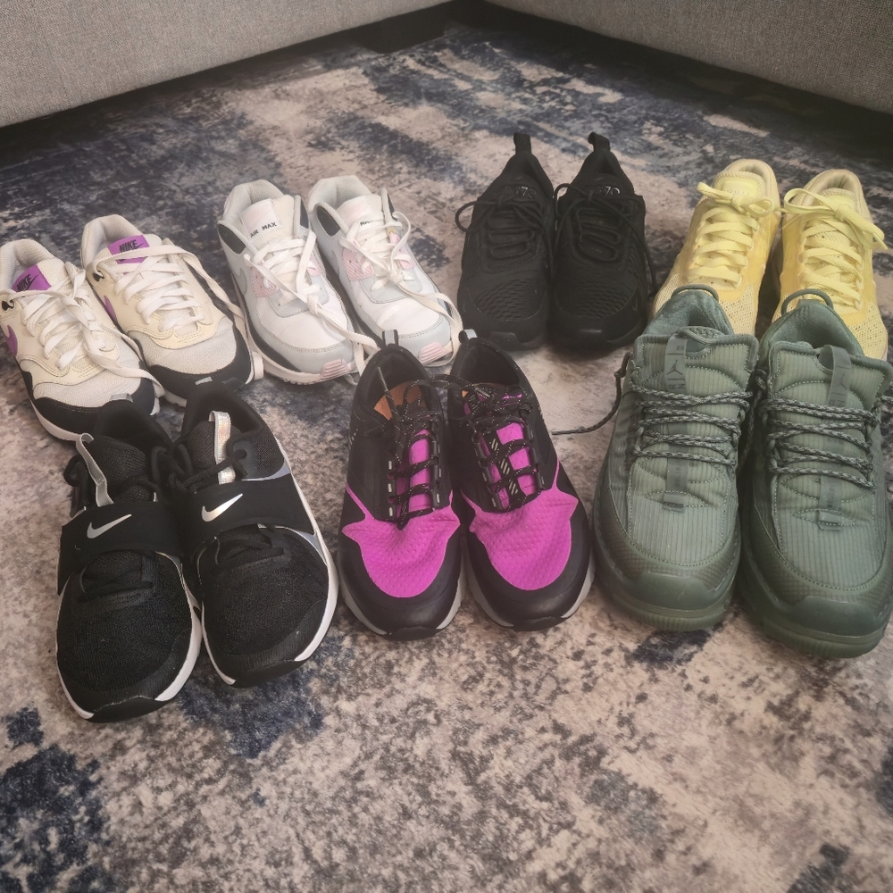 Nike & Jordan Sneakers Women’s Sizes 7–8 Excellent Condition